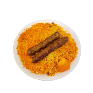 Beef Kabab Biryani / Pulao