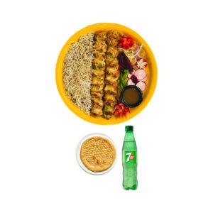 Turkish Duo Rice Platter